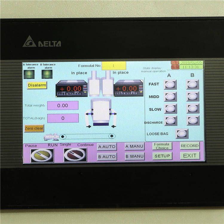 Automatic Zeolite Powder Weighing Bagger For 25kg